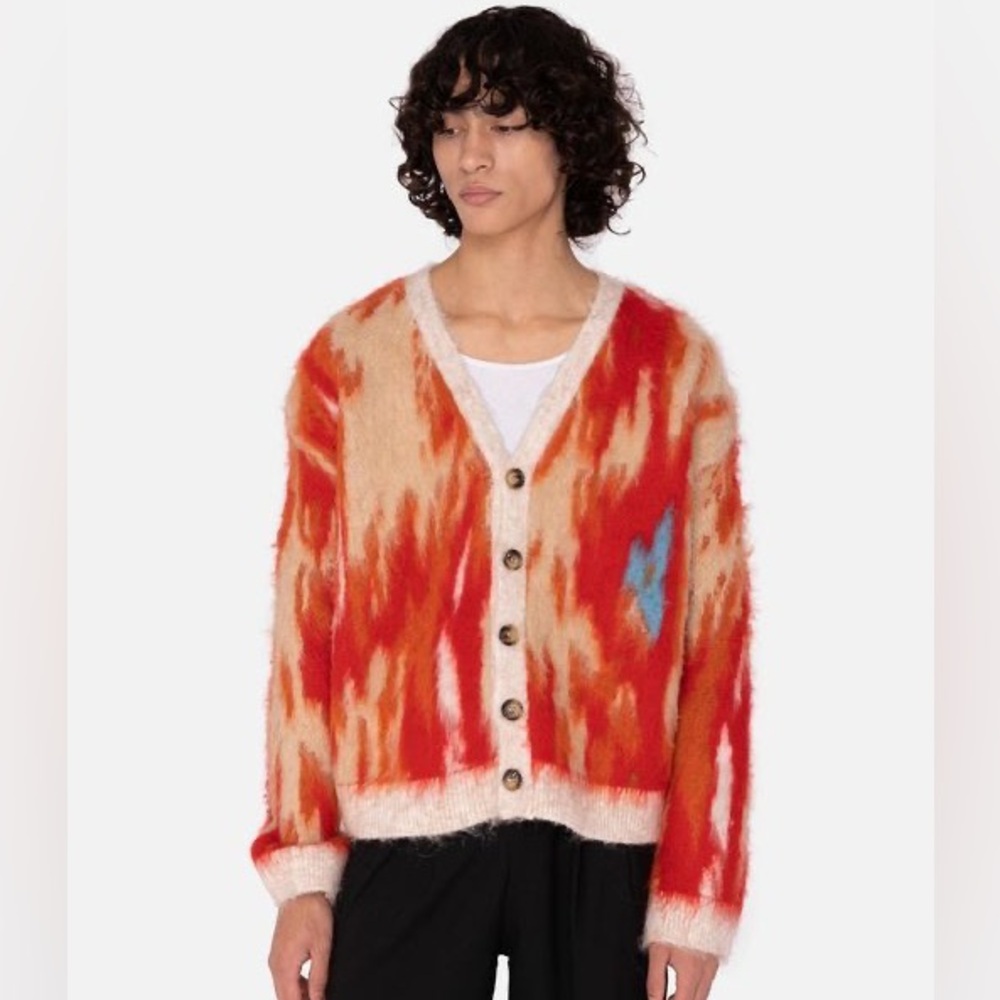No Maintenance Still Shag Cardigan - Small
